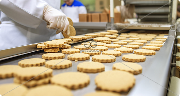 biscuit making process
