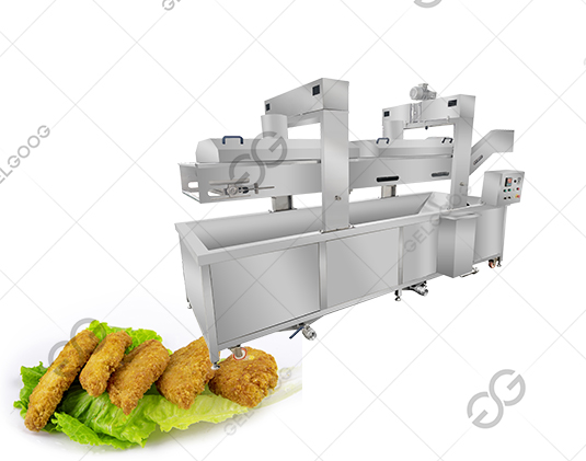 continuous frying machine