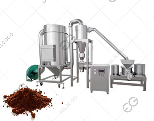 cocoa powder grinding machine