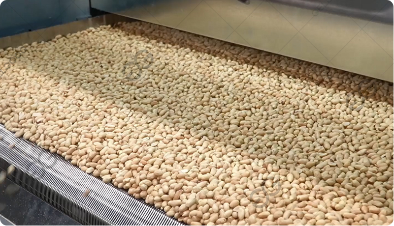 peanut roasting