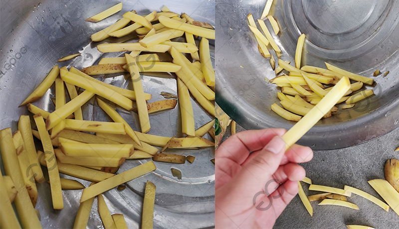 sweet potato cutting machine