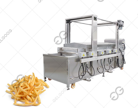 french fries frying machine