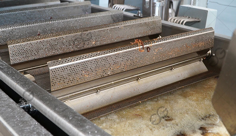 french fries frying machine